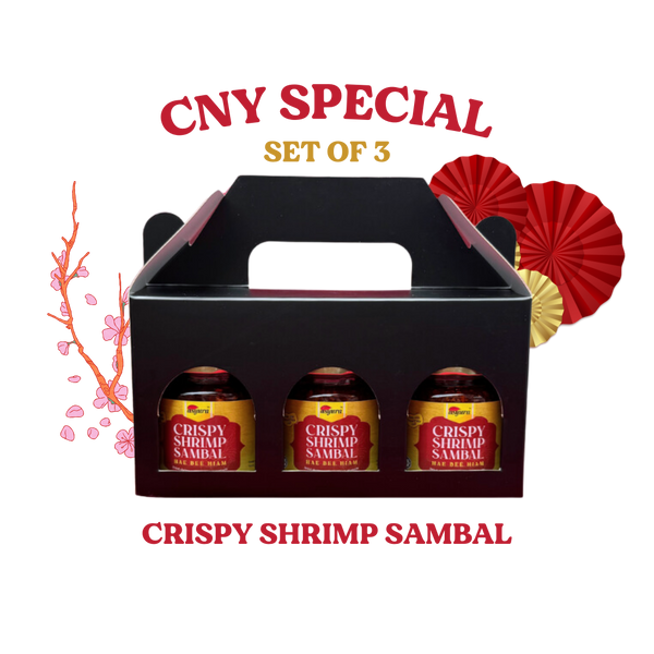 CNY SPECIAL: CRISPY SHRIMP SAMBAL SET OF 3