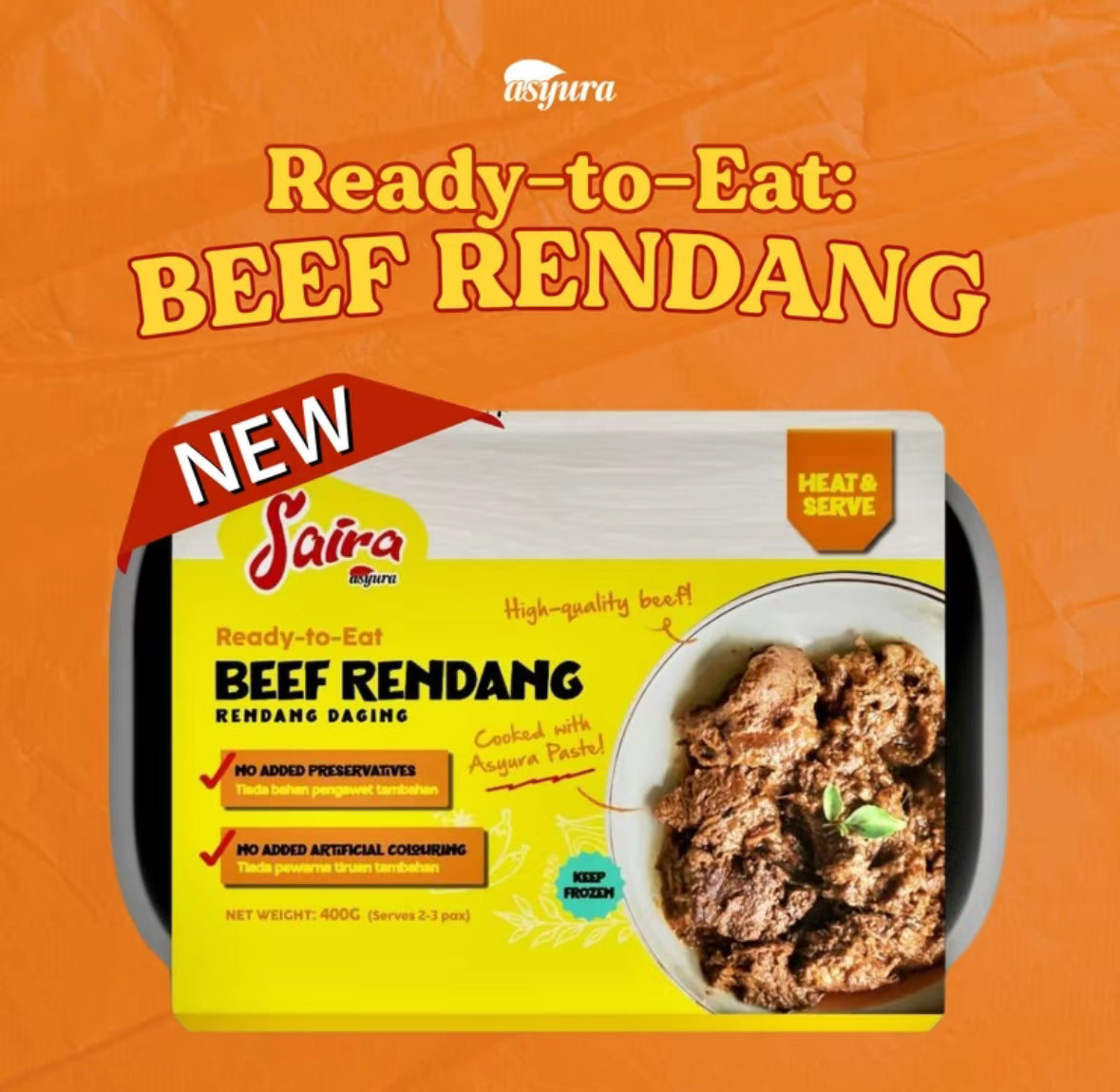 Ready-to-Eat: Beef Rendang