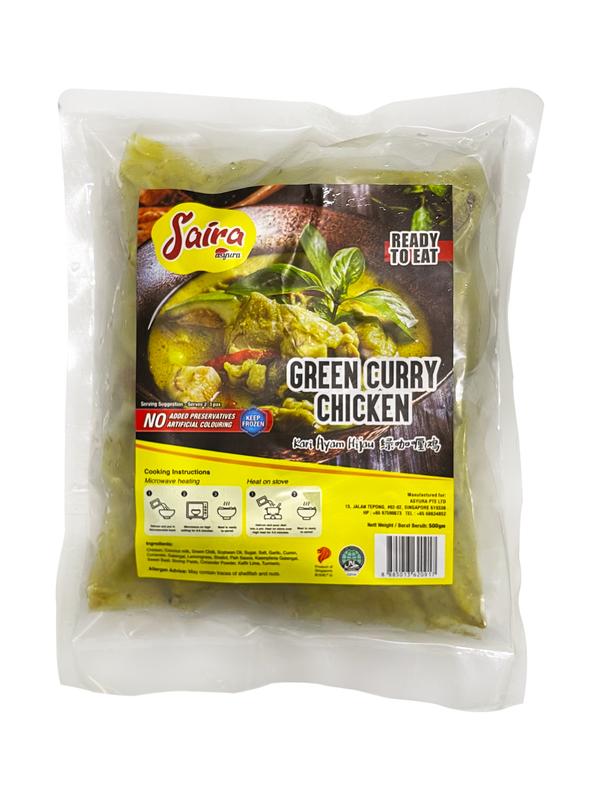 RTE: Green Curry Chicken (Ready-to-Eat)